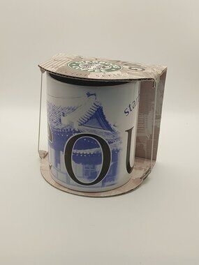 Starbucks 16 oz Seoul City Mug Collector Series Vintage 2000